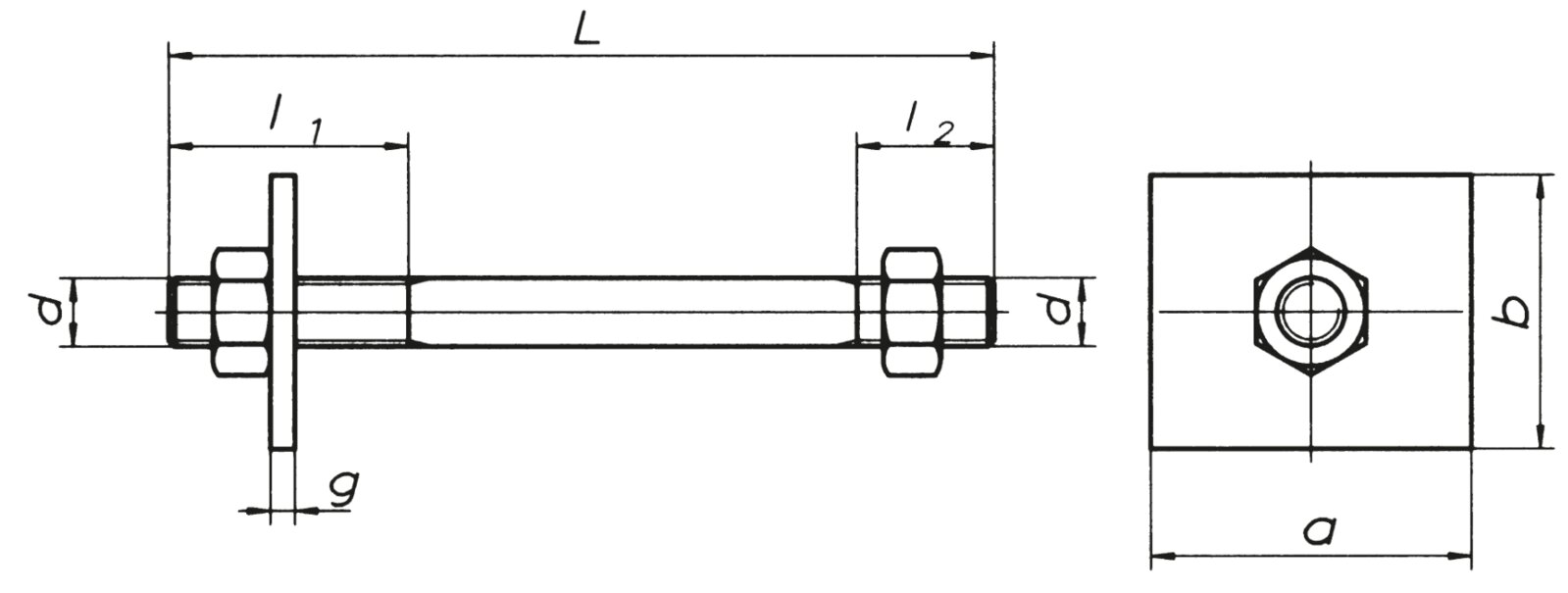 Trzony, śruby, wieszaki, nasadki